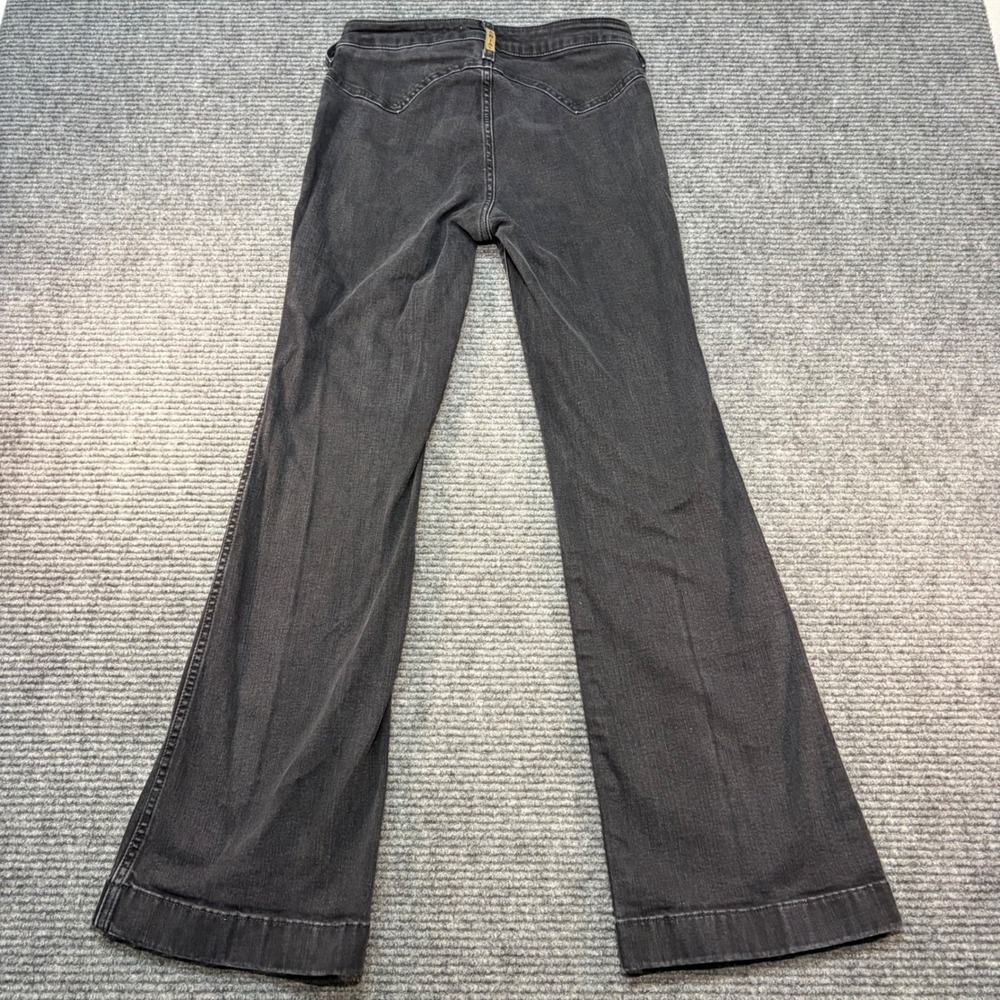 Ariat REAL Denim High Rise Slim Trouser Jeans Washed Black Western Yoke 29R - Picture 8 of 12
